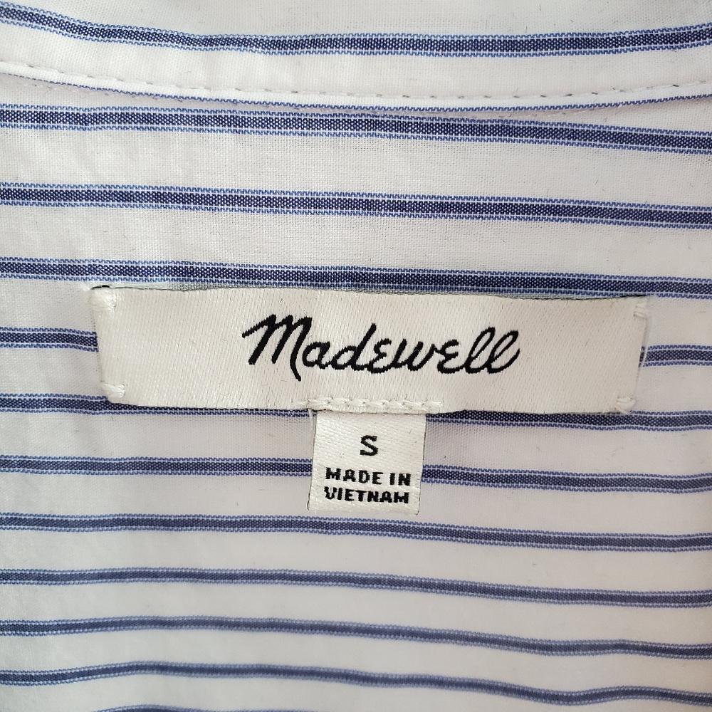 ❌SOLD❌ Madewell front tie shirt NWOT - Picture 6 of 8